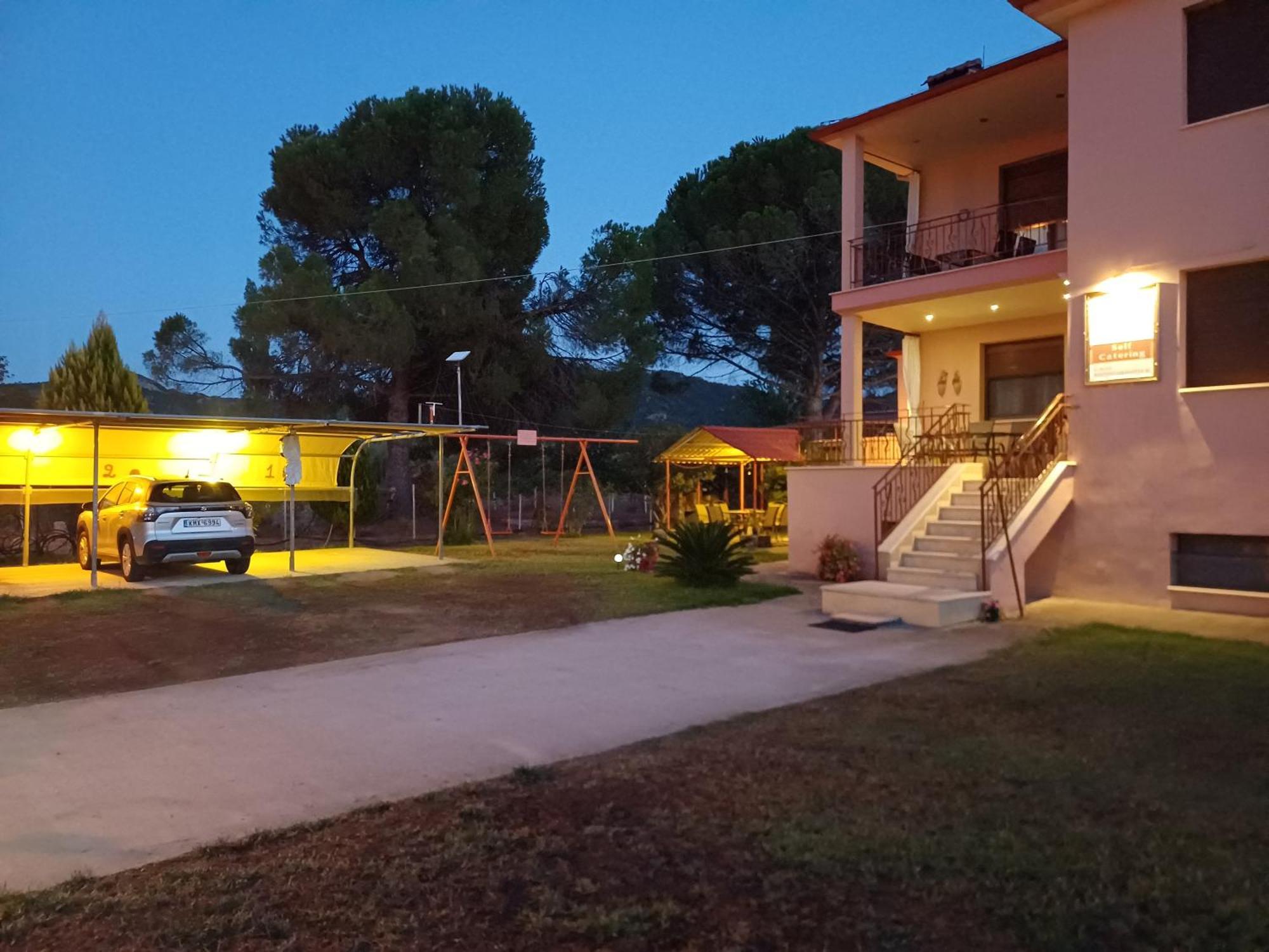 Villa Angela Sykia Exterior foto